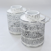 Witte lantaarns - rond boho